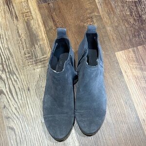 Toms Women’s Charcoal Ankle Boots